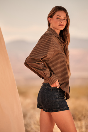 Coraline Belt Mini Skirt - Altar'd State - 