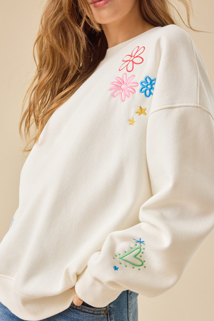 Make Heaven Crowded Graphic Sweatshirt - Altar'd State