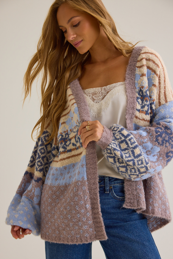 England Oversized Cardigan - Altar'd State