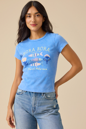 Bora Bora Baby Tee - Altar'd State - 