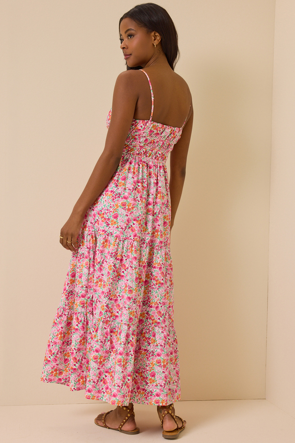 Staleigh Floral Maxi Dress Detail 4 - Altar'd State
