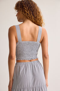 Betty Gingham Top Detail 5 - Altar'd State