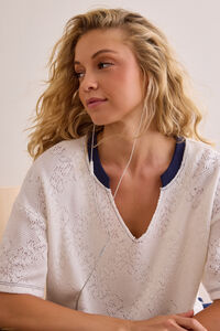 Sprint Stitch Boxy Tee Detail 7 - Altar'd State