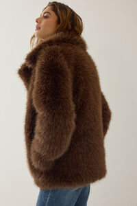 Tierra Faux Fur Jacket Detail 4 - Altar'd State