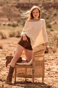 Kylan Stud Suede Shorts Detail 2 - Altar'd State