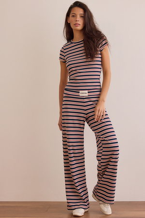 Classic Coast Stripe Pant - Altar'd State - 
