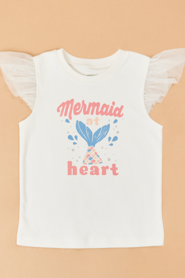 Mermaid at Heart Tee Detail 2 - Altar'd State