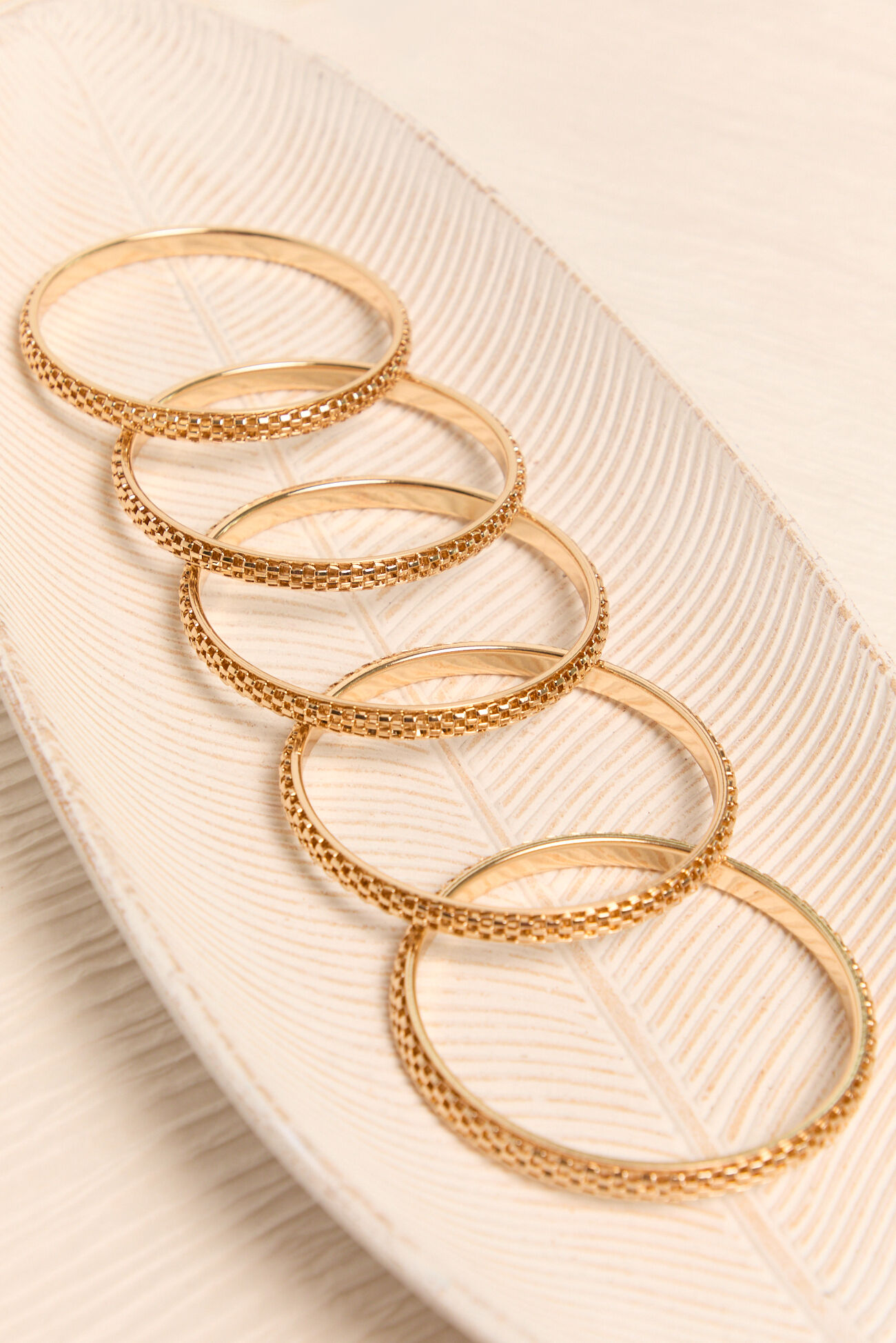 Chain Bangle Set
