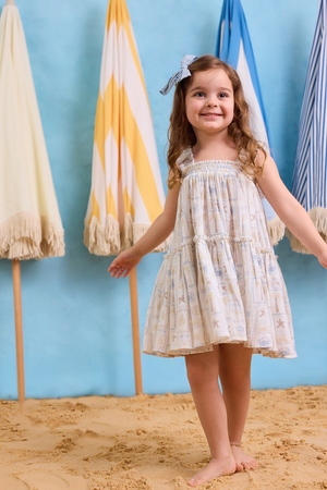 Beach Patchwork Toddler Dress - Altar'd State - 
