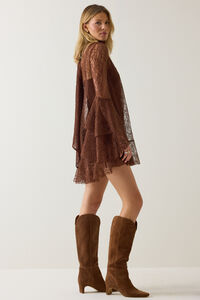 Langley Lace Mini Dress Detail 7 - Altar'd State