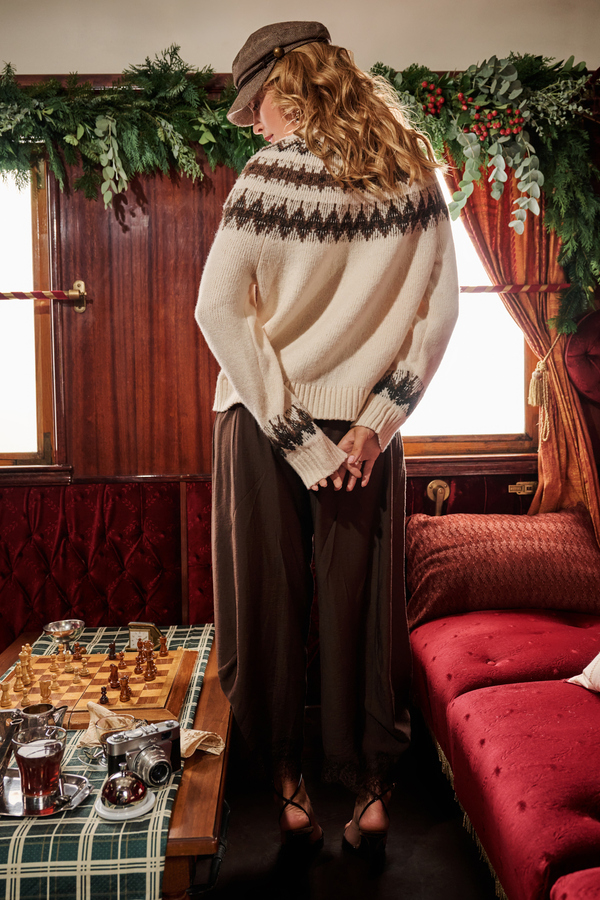 Primrose Fair Isle Sweater Detail 5 - Altar'd State