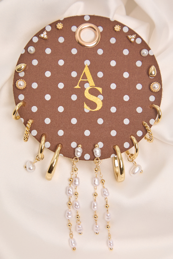 Hazel 18K Gold Earring Pack - Altar'd State