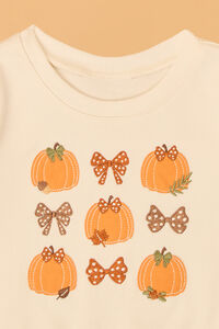 Lucille Pumpkin and Bow Skirt Baby Set Detail 3 - Altar'd State