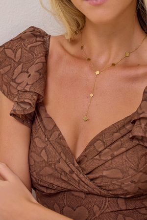 Lucky Charm Drop Necklace - Altar'd State - 