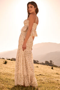 Kailey Floral Babydoll Tank Detail 3 - Altar'd State