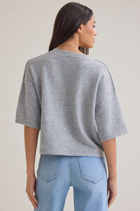 Kiley Short Sleeve Cardigan Detail 4 - Altar'd State