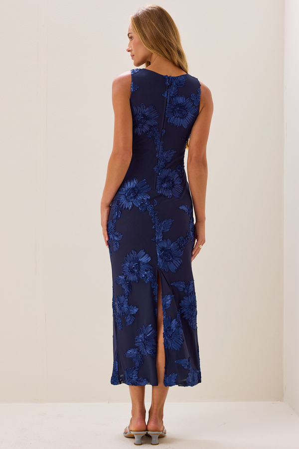 Aymie Floral Maxi Dress Detail 4 - Altar'd State