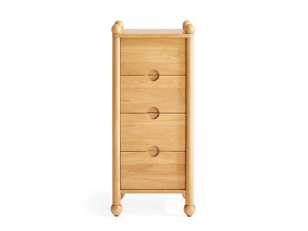 Mariposa Narrow Wood Nightstand - Altar'd State - 