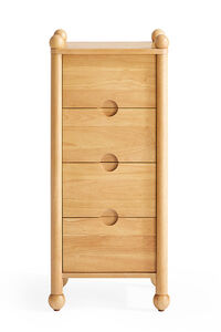 Mariposa Narrow Wood Nightstand - Altar'd State
