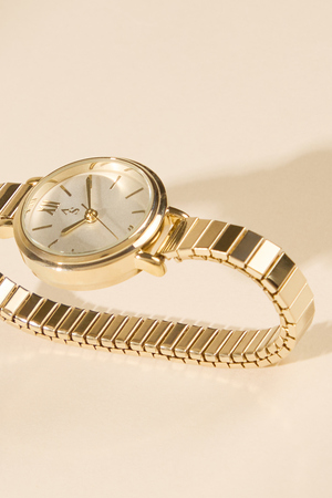 Dainty Round Stretch Watch - Altar'd State - 