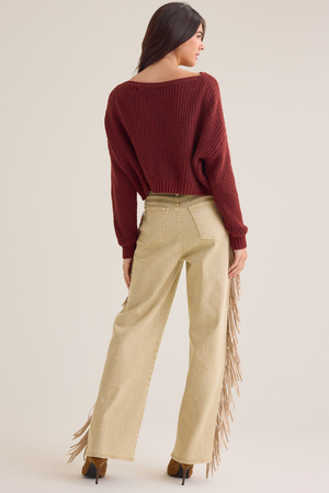 Dutton High Rise Straight Leg Jeans - Altar'd State