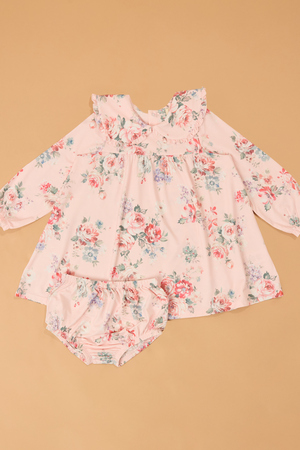 Sofia Long Sleeve Floral Dress - Altar'd State - 