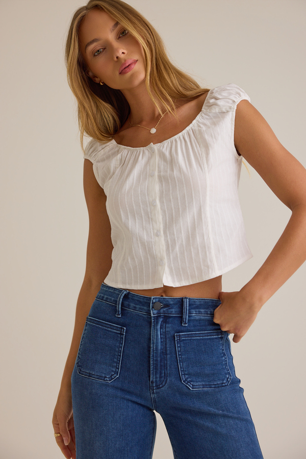 Haven Button Up Top Detail 4 - Altar'd State