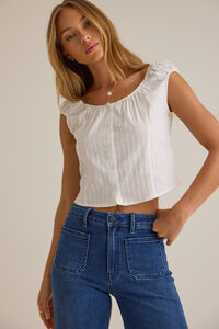 Haven Button Up Top Detail 4 - Altar'd State