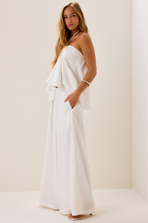 Veda Wide Leg Trouser Pants - Altar'd State - 