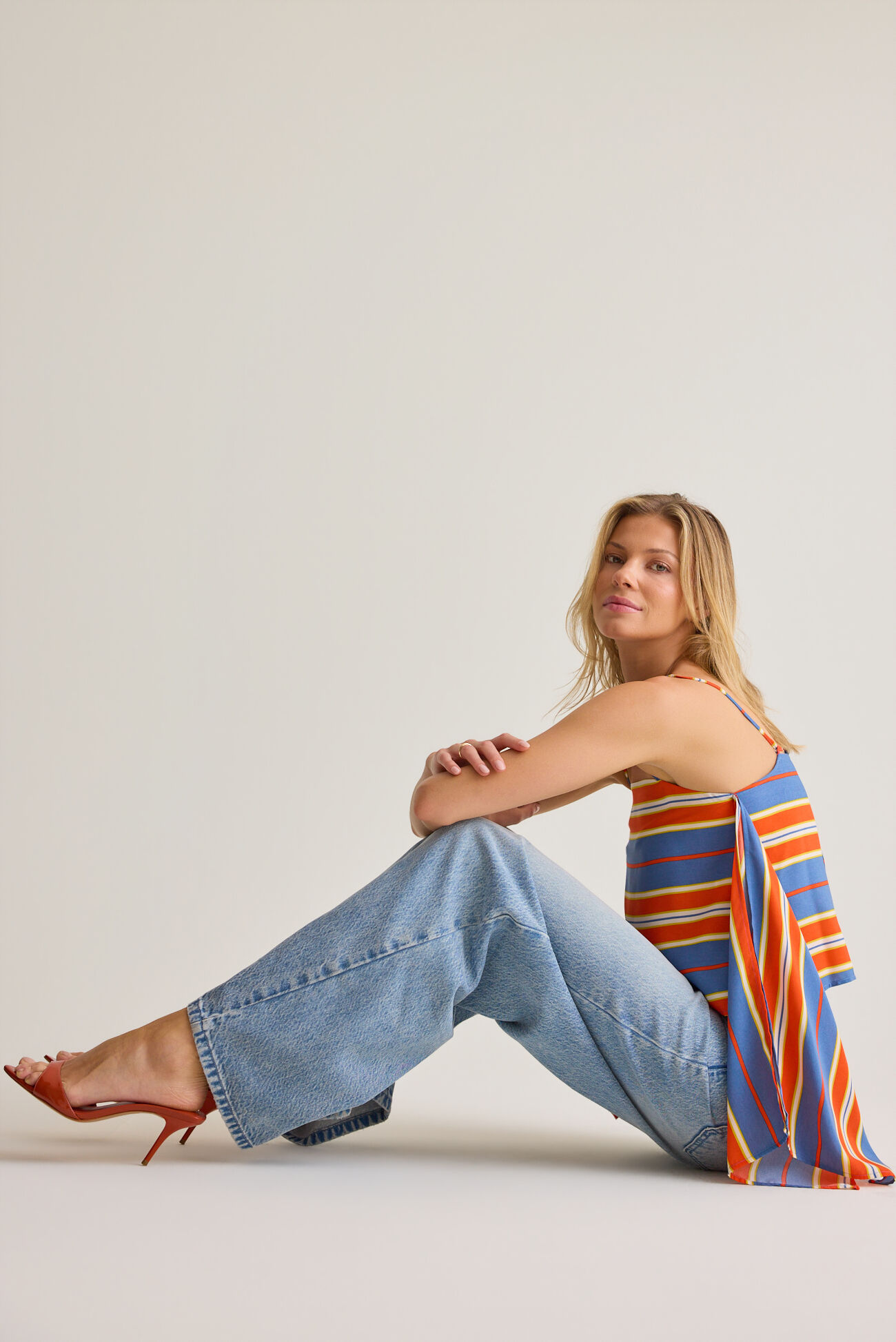 Aly Striped Tank Top