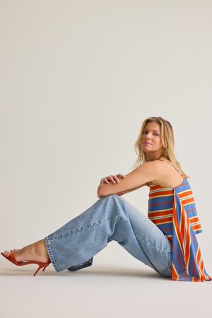 Aly Striped Tank Top - Altar'd State - 
