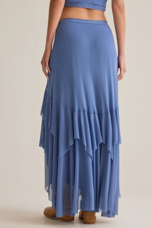 Carlin Ruffle Maxi Skirt - Altar'd State
