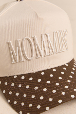 Mommin Polka Dot Trucker Hat - Altar'd State