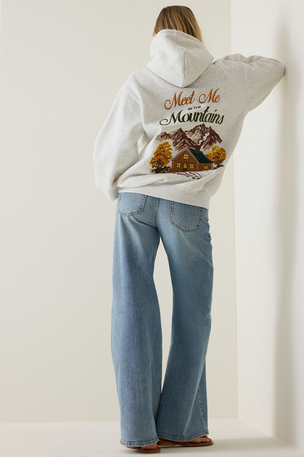 Meet Me In The Mountains Hoodie Detail 2 - Altar'd State