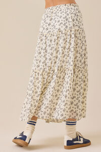 Catelyn Floral Midi Skirt Detail 5 - Altar'd State