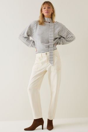 Monroe Scarf Sweater - Altar'd State - 