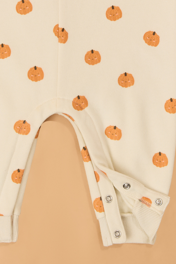 Sweet Squash Long Sleeve Jumpsuit Detail 4 - Altar'd State