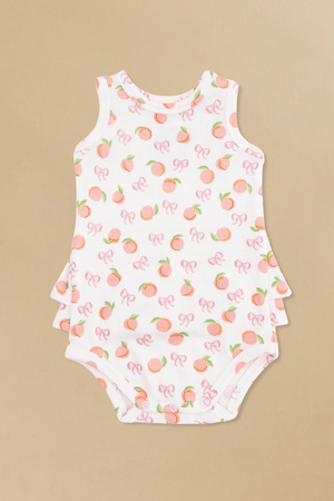 Bow Peachy Ruffle Bodysuit - Altar'd State - 