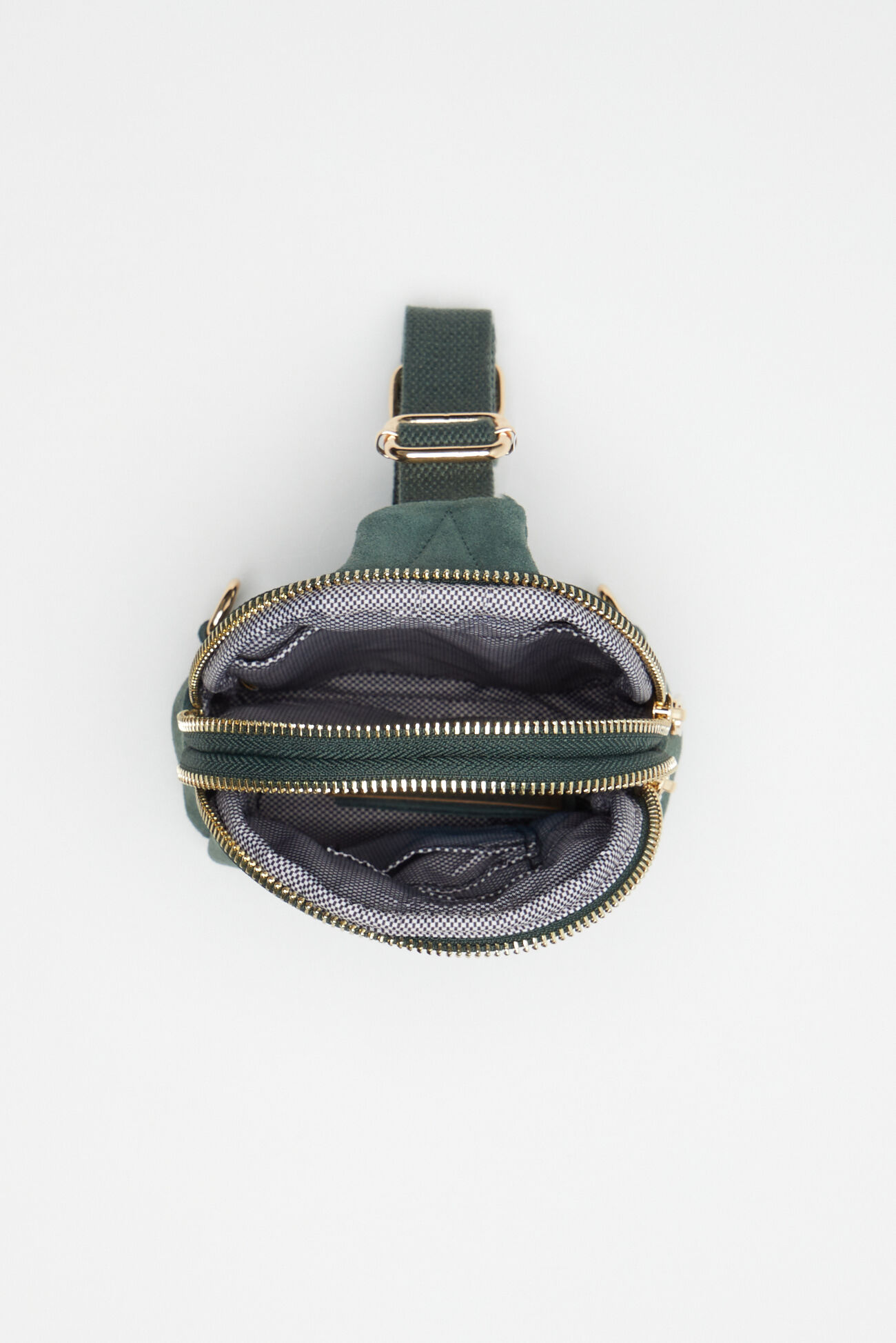 Mini Suede Crossbody Sling Bag