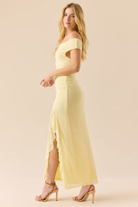 Faye Mesh Maxi Dress Detail 3 - Altar'd State