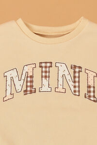 Maris Multi-Patch Mini Sweatshirt Detail 2 - Altar'd State