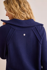 Pursuit Pullover Quarter Zip Detail 6 - Altar'd State