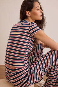 Classic Coast Stripe Top Detail 5 - Altar'd State