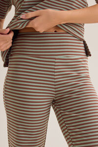Alaya Stripe Lounge Pant Detail 2 - Altar'd State