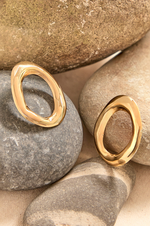 Open Circle Post Earrings - Altar'd State - 