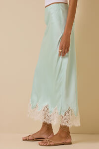 Haven Satin Maxi Skirt Detail 3 - Altar'd State