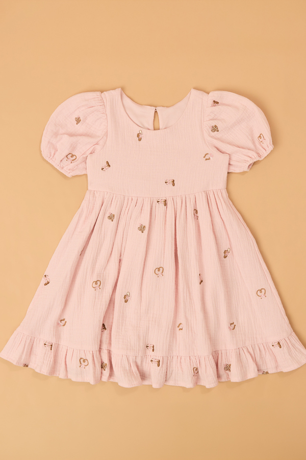 Willow Western Embroidered Dress with Purse Detail 2 - Altar'd State