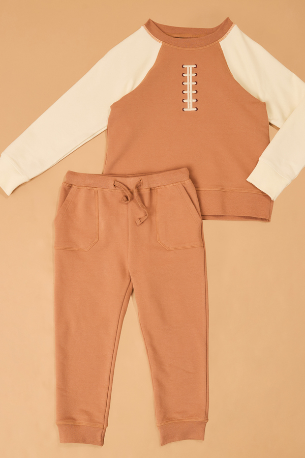 Football Laces Raglan Set Detail 2 - Altar'd State