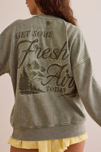 Let's Go Outside Pullover - Altar'd State