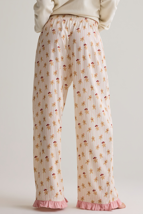Happy Y'allidays Mama Pajama Pants Detail 4 - Altar'd State